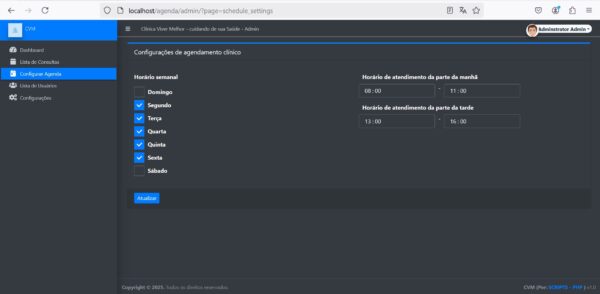 Sistema para agendamento de consultas em PHP 8.0 ou superior - Imagem 5
