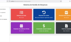 SISTEMA DE GERENCIAMENTO DE DESPESAS EM PHP 5.6