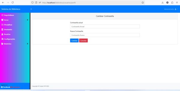 Sistema de empréstimos de livros em bibliotecas em PHP 8,1 - Imagem 4