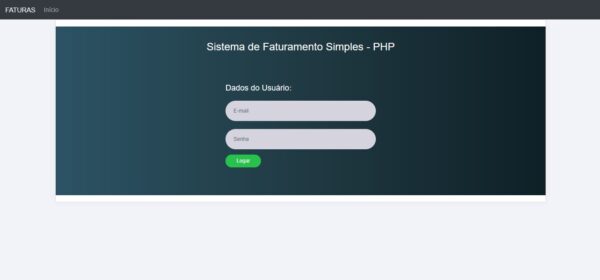 Sistema para emissão de fatura de vendas simples em PHP - Imagem 2