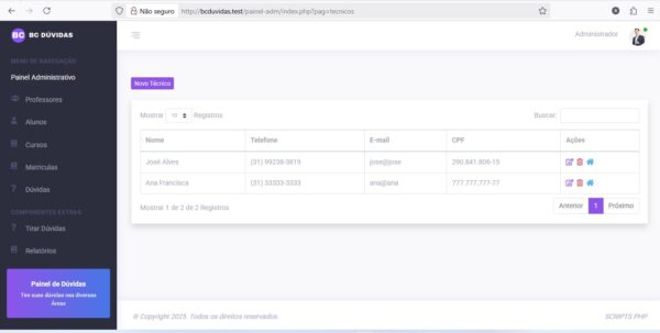 Sistema HelpDesk em PHP 8.1 e banco de dados MysQl - Imagem 2