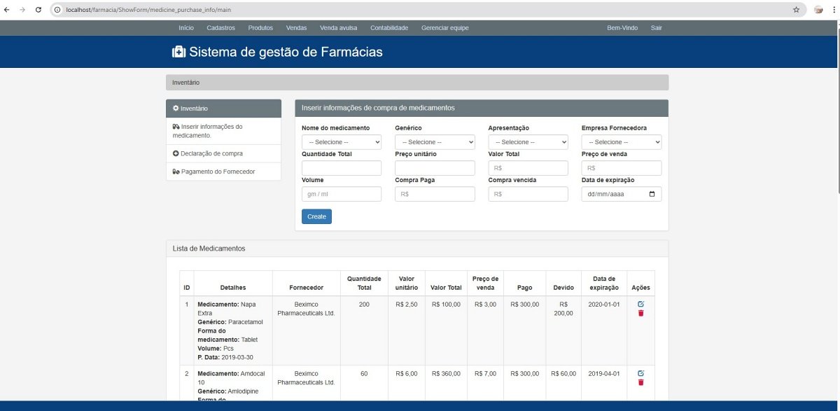 Sistema em PHP 8.1 para Drogarias e Farmácias - Imagem 3