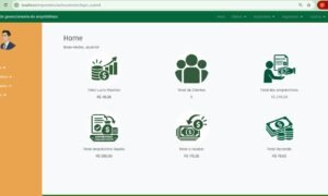 Sistema de gerenciamento de empréstimos.